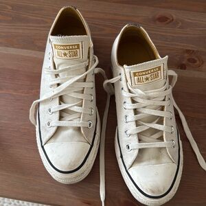 Converse Chuck Taylor All Star Lift Platform Low Top Canvas Shoes